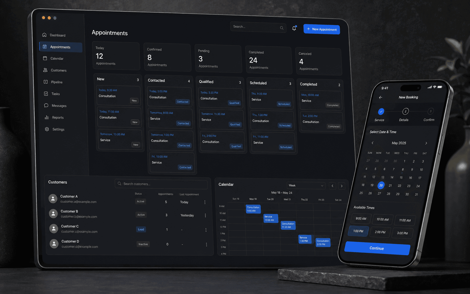 Booking & CRM System